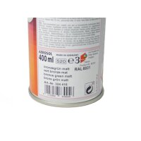 Lackspray, RAL 6031 Bronzegrün, matt, 400 ml