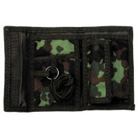 BW Geldbörse, flecktarn, mit Klettverschluß