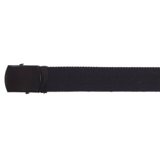Gürtel, 30 mm, schwarz, mit Metallschloß