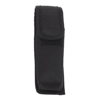 Taschenlampenholster, Nylon, schwarz