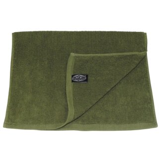 Handtuch, Frottee, oliv, 50 * 30 cm